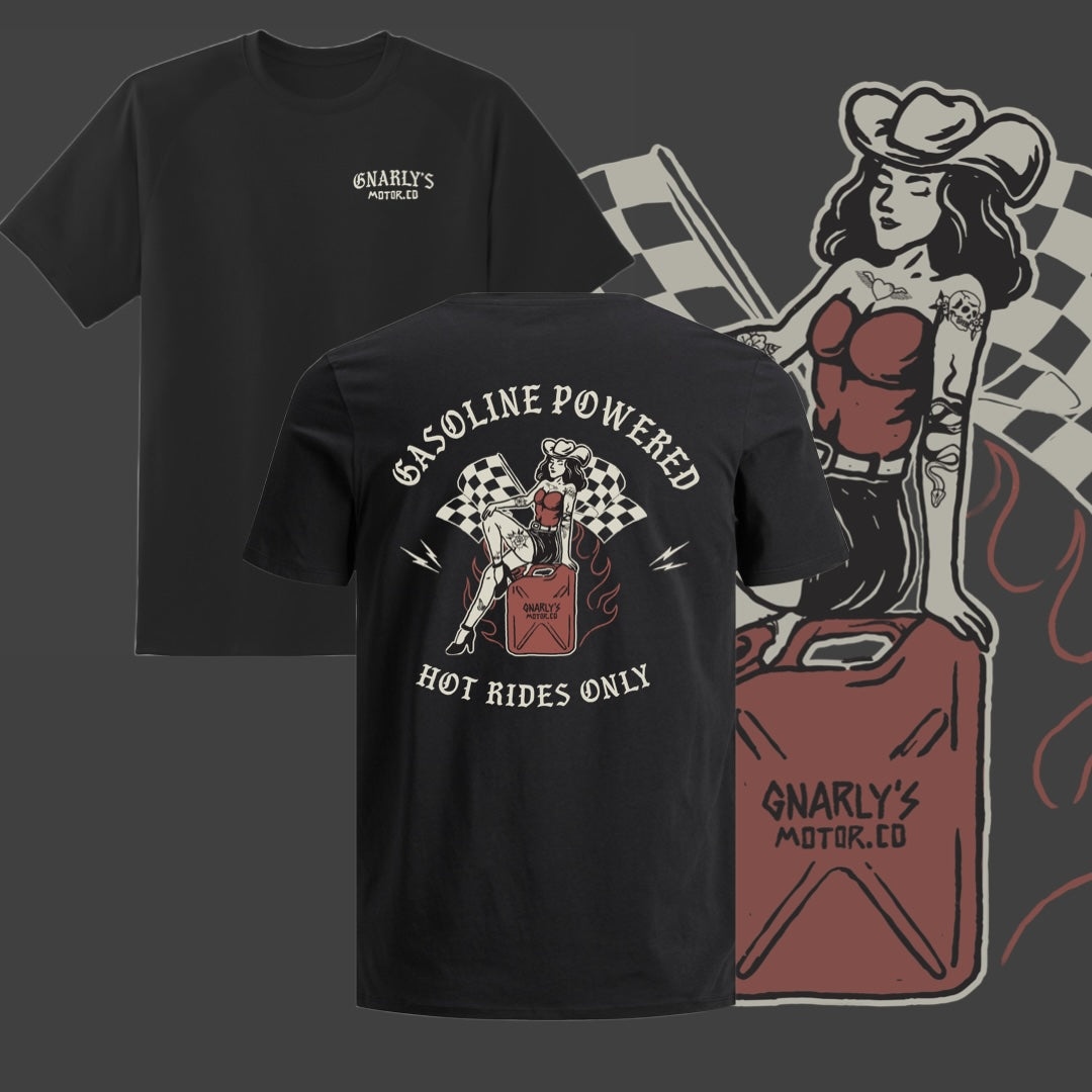 Gasoline Powered Tee
